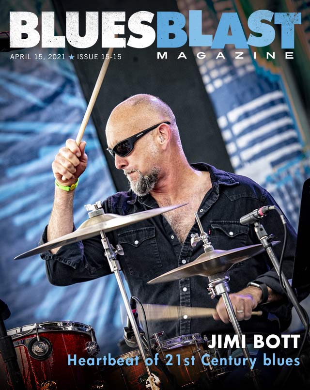 Jimi Bott featured in Blues Blast Magazine!