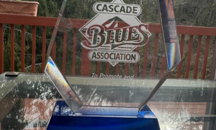 Allen Markel receives Muddy Award for Bass Player of the Year!