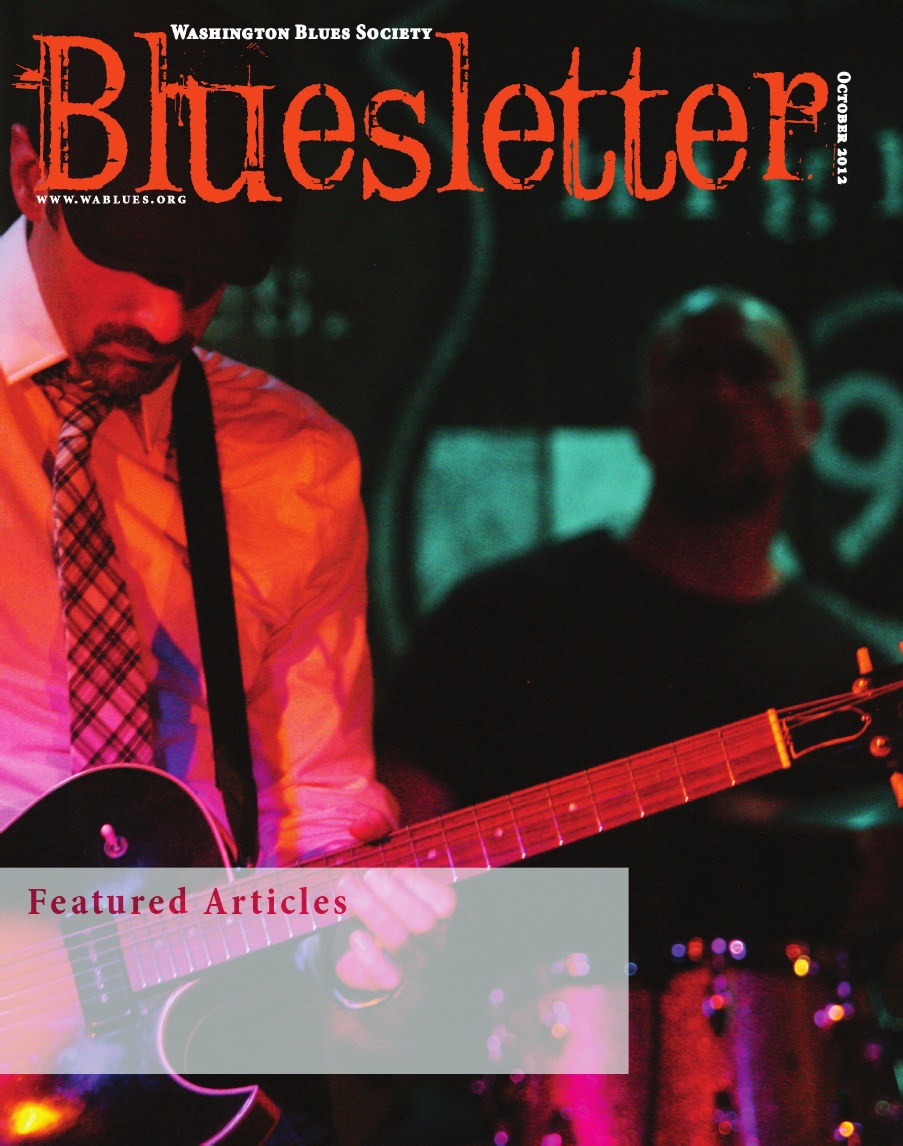 On the cover of the Oct ’12 Bluesletter!