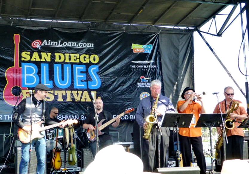 San Diego Blues Festival 2014 Kevin Selfe & the Tornadoes